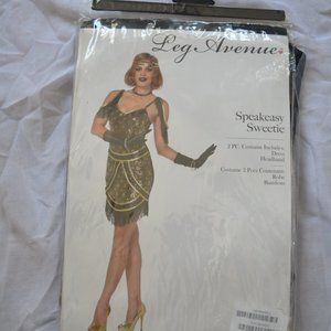 NWT Leg Avenue Speakeasy Sweetie Halloween Costume